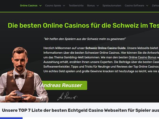 Bild zu SchweizOnlineCasino