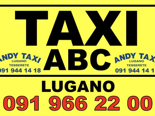 immagine di ABC TAXI Lugano | ANDY TAXI Tesserete