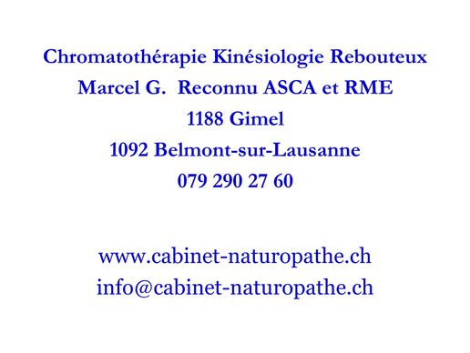 picture of Chromatothérapie Kinésiologie Rebouteux Guérisseur